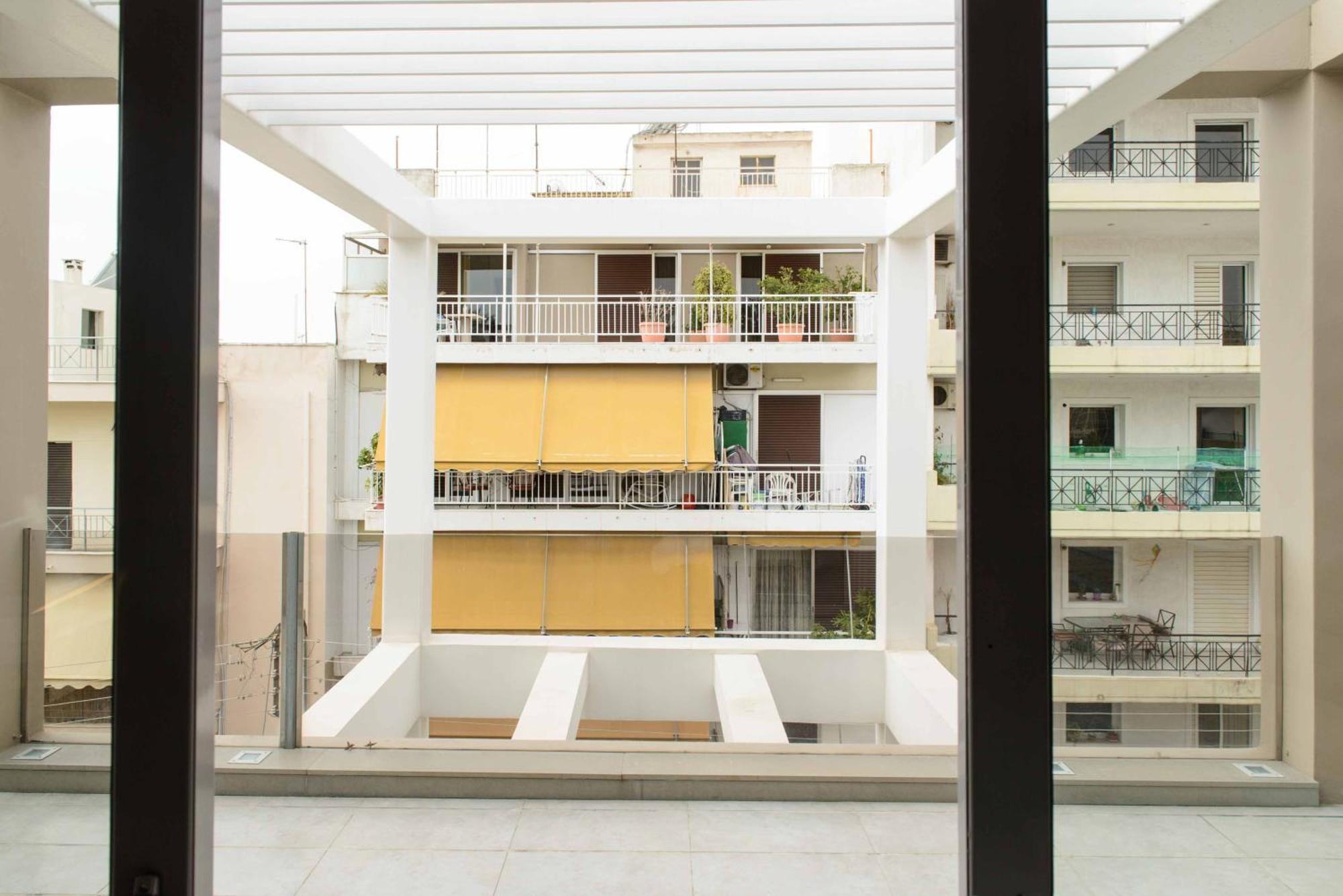 Bright Loft With Terrance - Next To Metro Kerameikos Apartment Atena Exterior foto